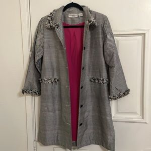Silk Theater Coat .Jacket  Sz M